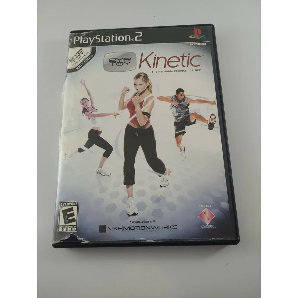 EyeToy: Kinetic (game, user manual, instruction) (Sony PlayStation 2, 2005)